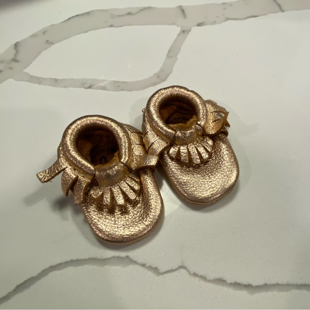 Freshly Picked |{ Leather Moccasin Baby Shoe Bundle - Picture 2 of 8